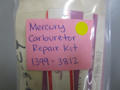 *NEW OEM* 0810 Mercury Quicksilver Carburetor Repair Kit 1399-3812
