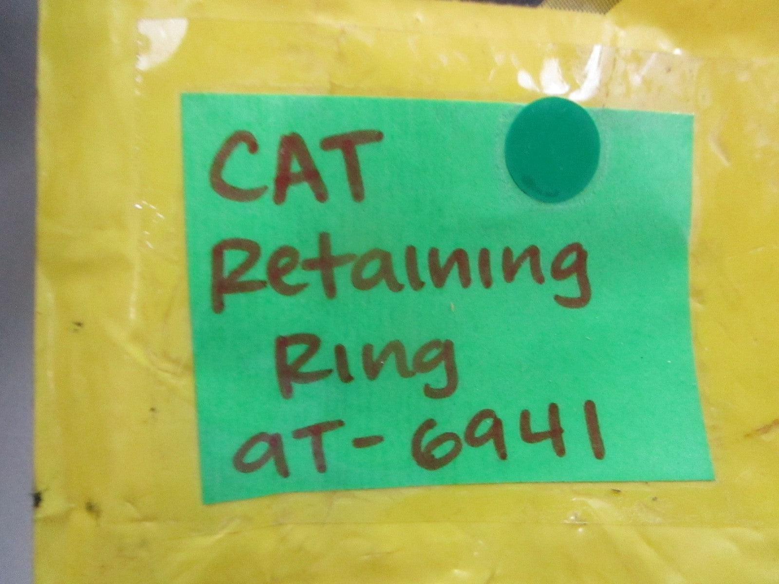 NEW OEM 9T-6941 CAT Retaining Ring 0810