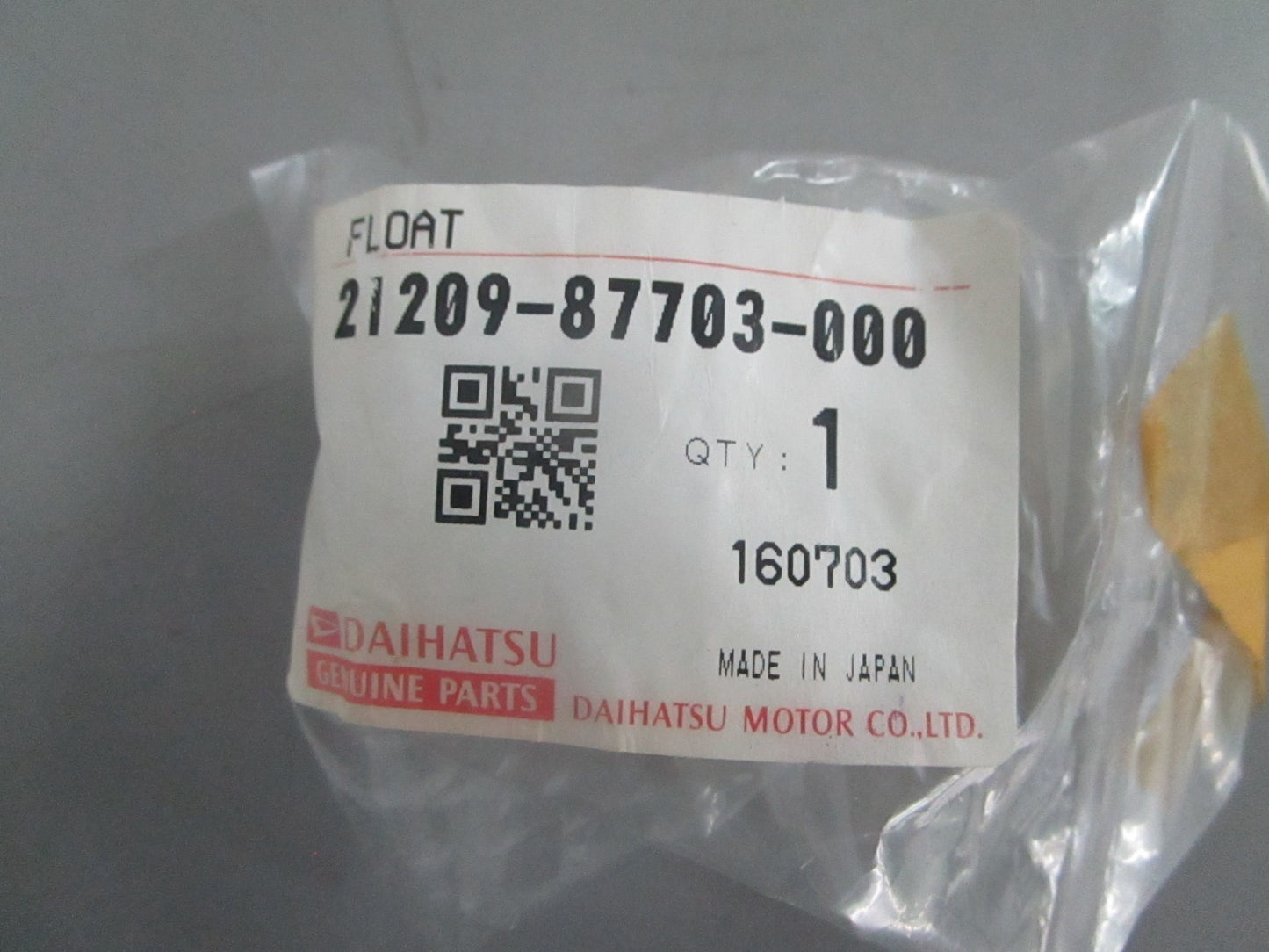 *NEW OEM* 0820 Daihatsu Float 21209-87703-000