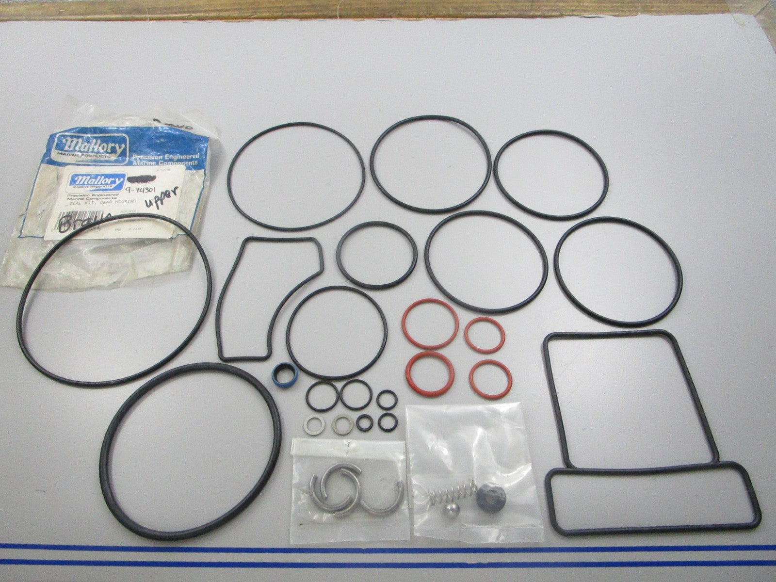 NEW 9-74301 Rep: Mercruiser 26-76709A2 Mallory Bravo Gear Housing Seal Kit 0810