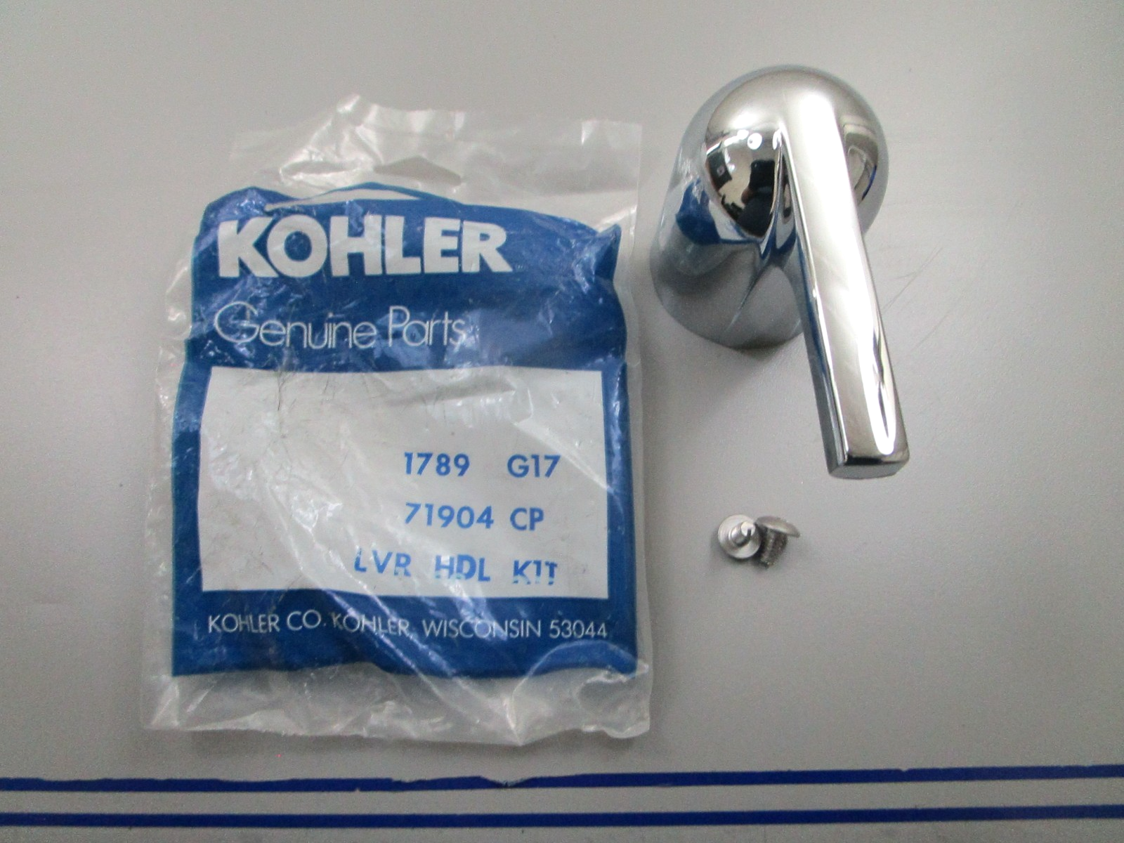 *NEW OEM* 0810 Kohler Lever Handle Kit 71904-CP