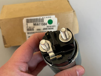 John Deere MIA11504 NEW OEM Starter Solenoid 12V X300 X500 X700 ZTrak LX 0720