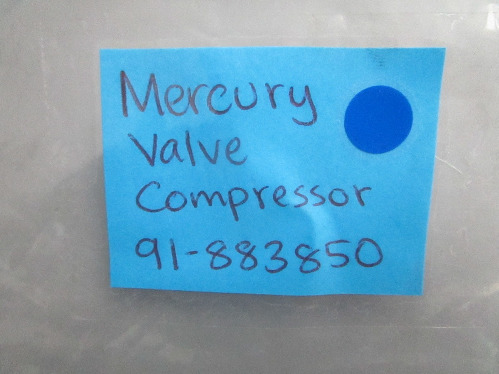 *NEW OEM* 0820 Mercury Quicksilver Valve Compressor 91-883850