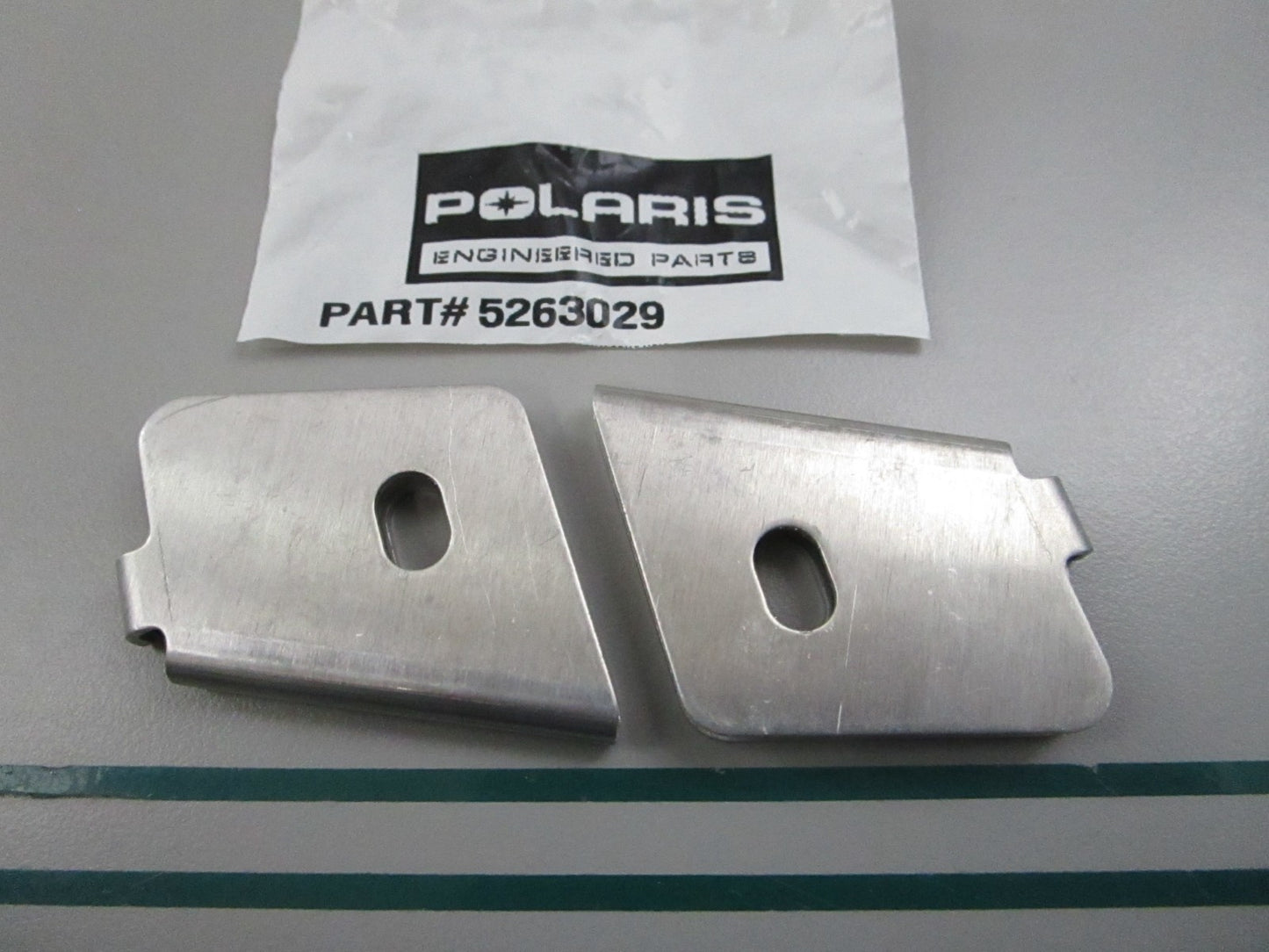 NEW OEM (LOT OF 2) 5263029 Polaris Nosepan Bracket 0810