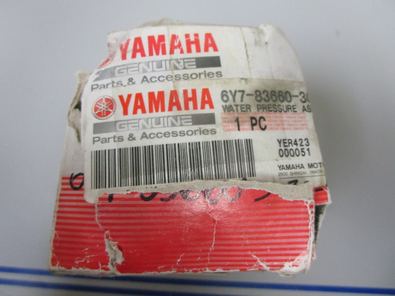 *NEW OEM* 0720 Yamaha Water PSI Pressure Meter Gauge 6Y7-83660-30-00