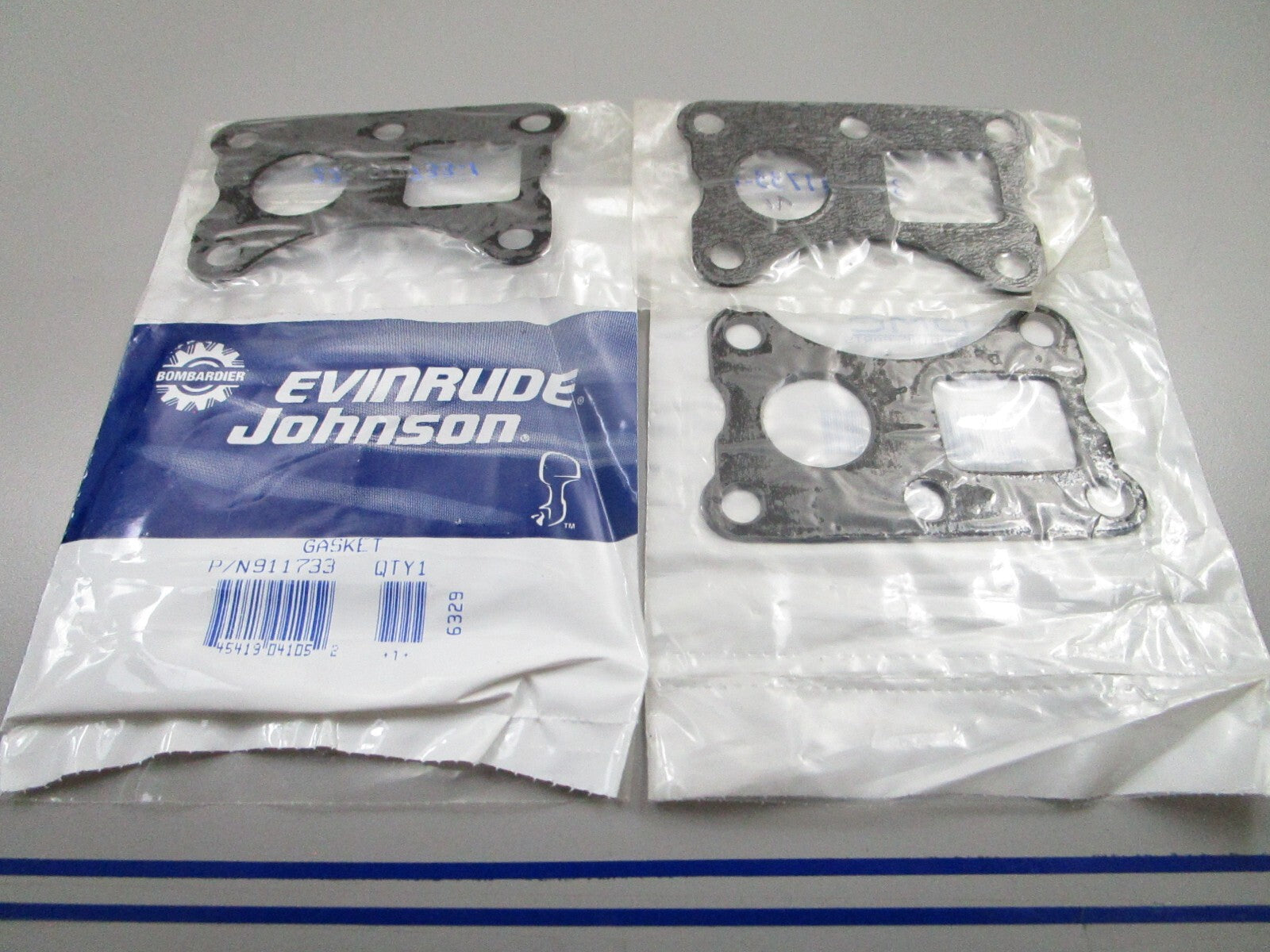 *NEW OEM* (LOT OF 4) 0810 OMC Johnson Evinrude Gasket 911733 0911733