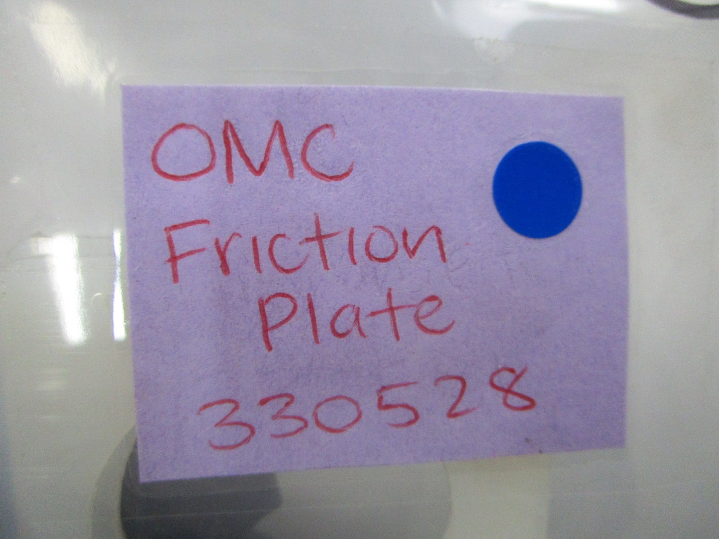 *NEW OEM* 0810 OMC Johnson Evinrude Friction Plate 330528 0330528