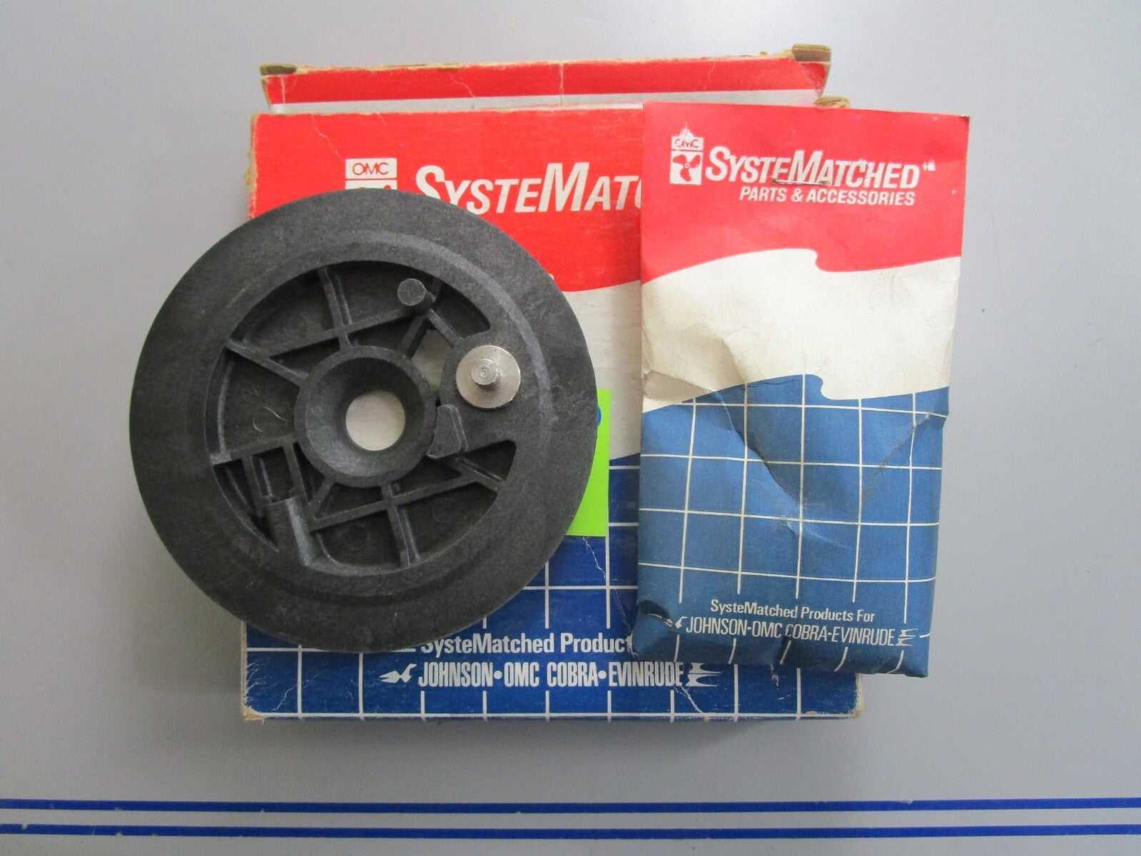 *NEW OEM* 0820 OMC Johnson Evinrude Pulley & Pin Kit 434569 0434569