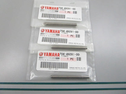 NEW OEM (LOT OF 3) EL8-48281-00-00 Yamaha Screw 0810