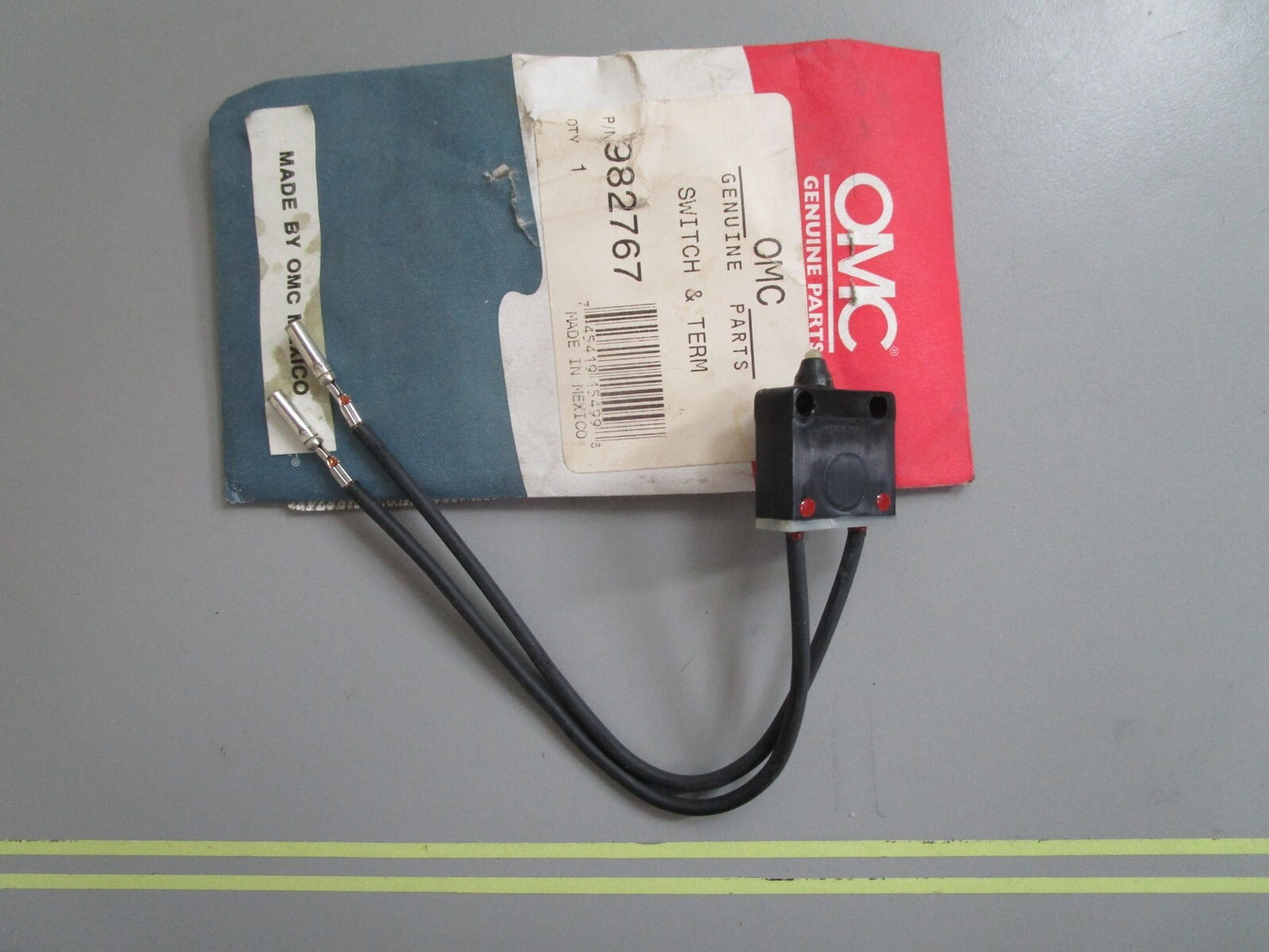 *NEW OEM* 0810 OMC Johnson Evinrude Switch & Terminal 982767 0982767