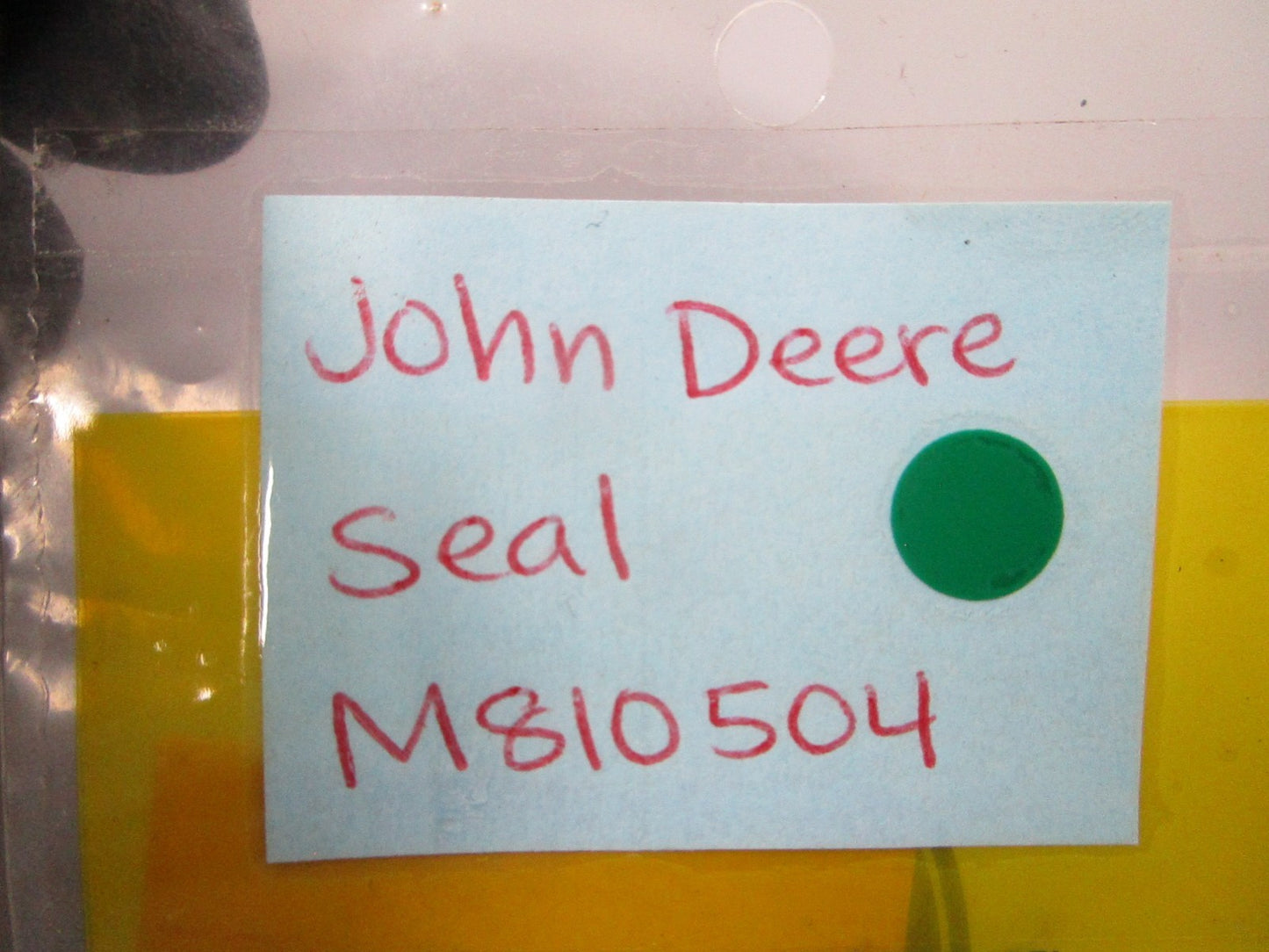 NEW OEM M810504 John Deere Seal 0810