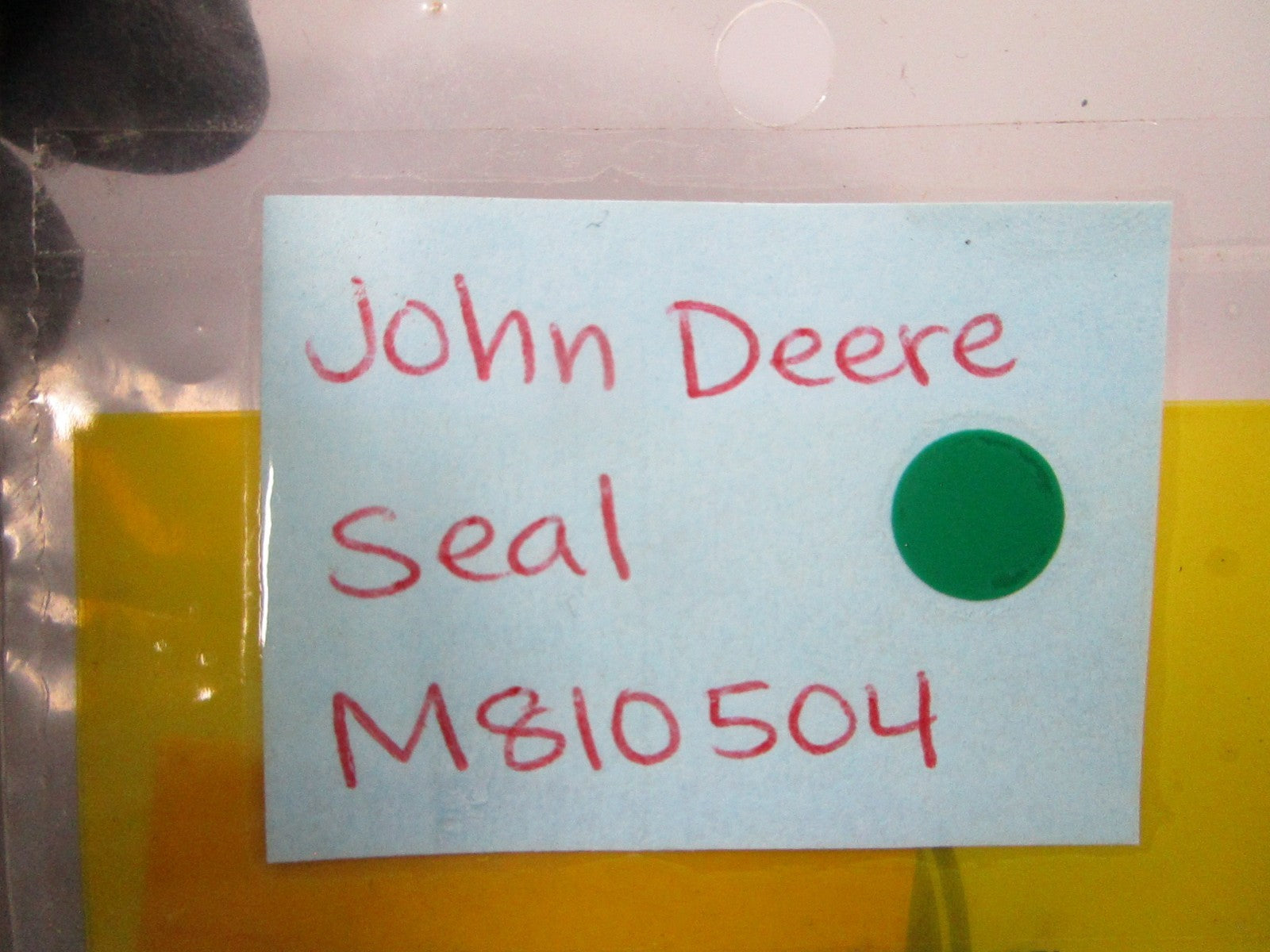 NEW OEM M810504 John Deere Seal 0810