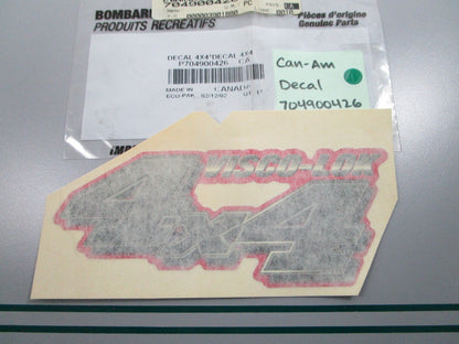 NEW OEM 704900426 Can-Am Decal 0810