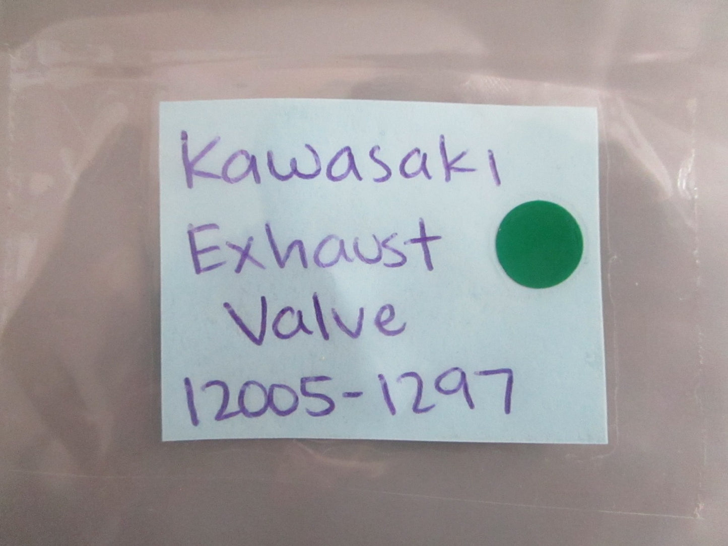 NEW OEM 12005-1297 Kawasaki Exhaust Valve 0820