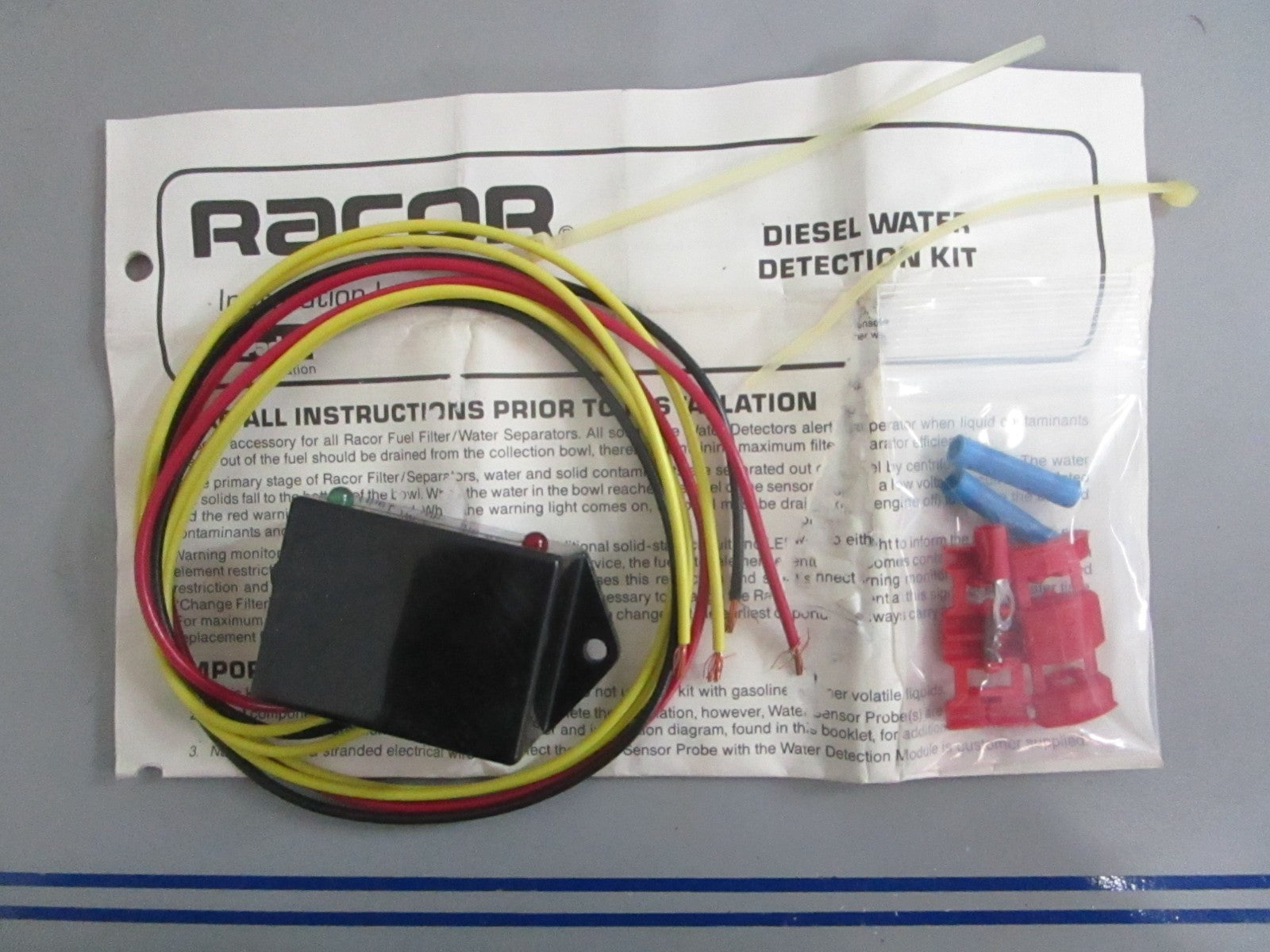 *NEW OEM* 0820 Parker Racor 12V Water Detection Kit RK20725 48460