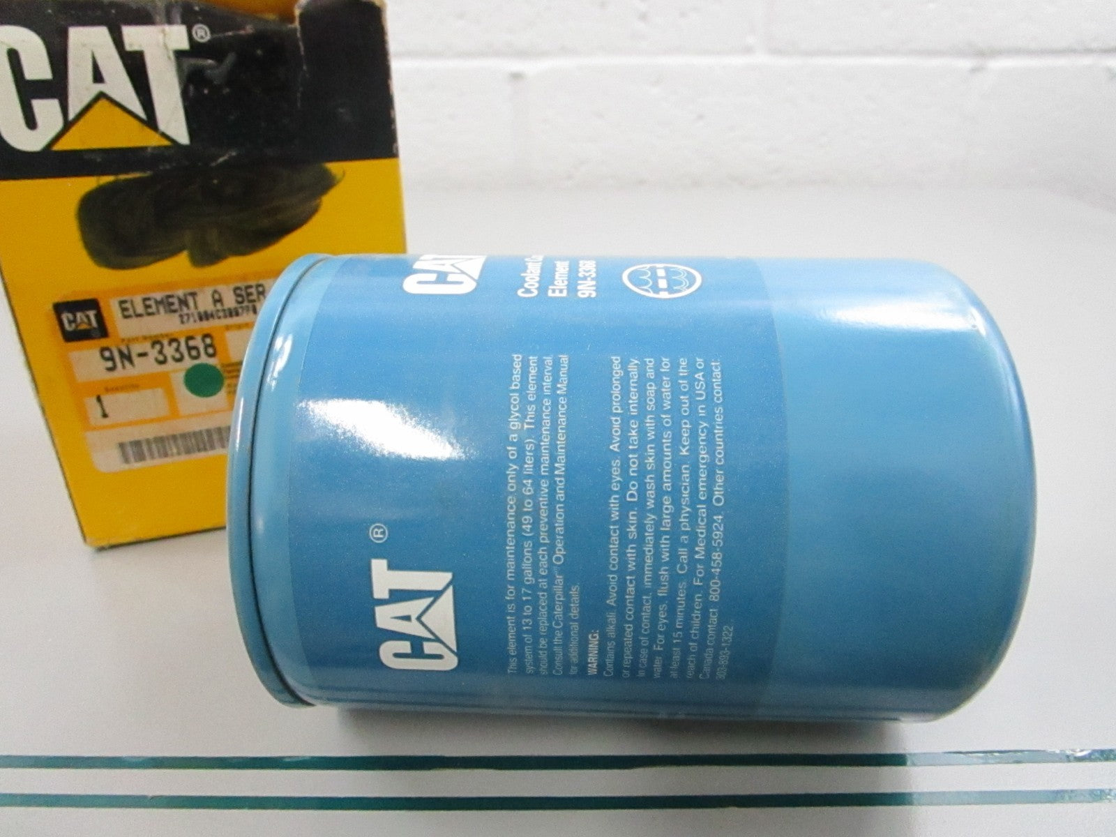 CAT NEW OEM Coolant Conditioner Filter 9N-3368 Standard Efficiency NOS 0810