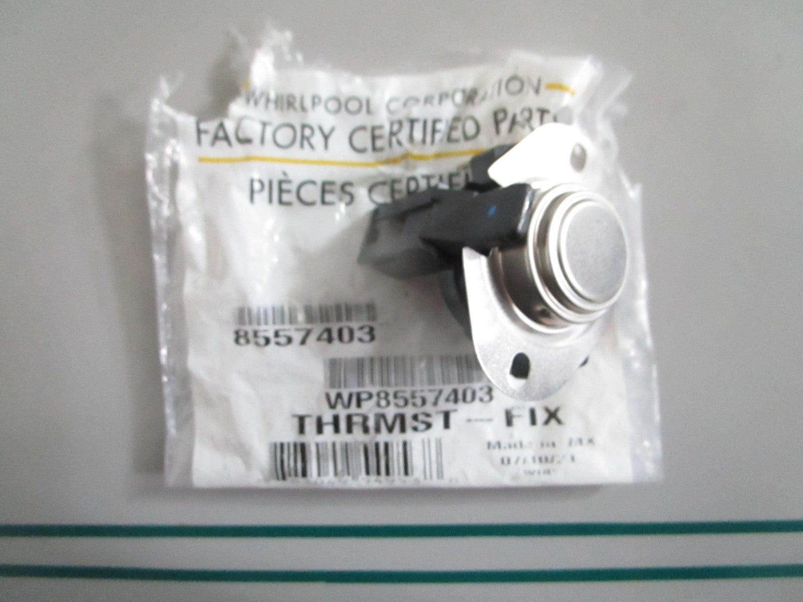 NEW OEM WP8557403 8557403 Whirlpool Thermostat 0820