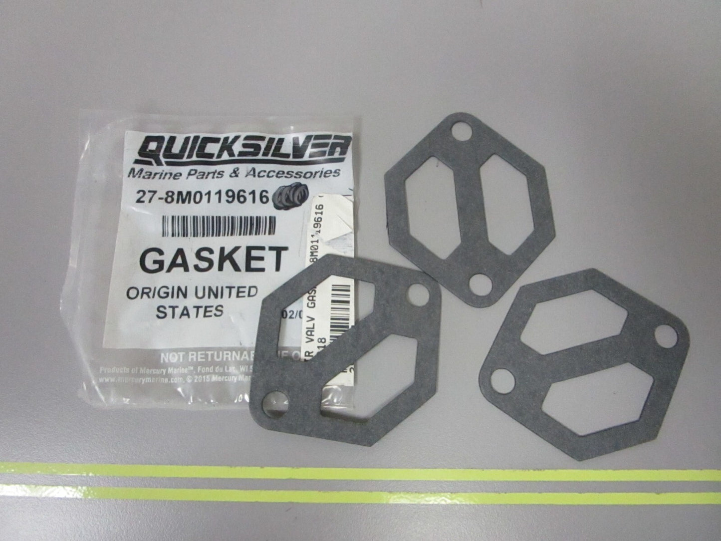 *NEW OMC* (LOT OF 3) 0810 Mercury Quicksilver Gasket 27-8M0119616