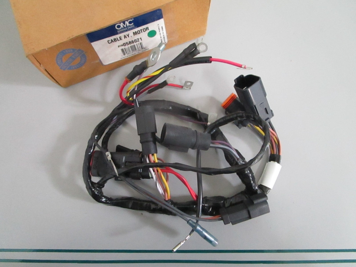 NEW OEM 586021 0586021 OMC Johnson Evinrude Motor Cable Assy 0820