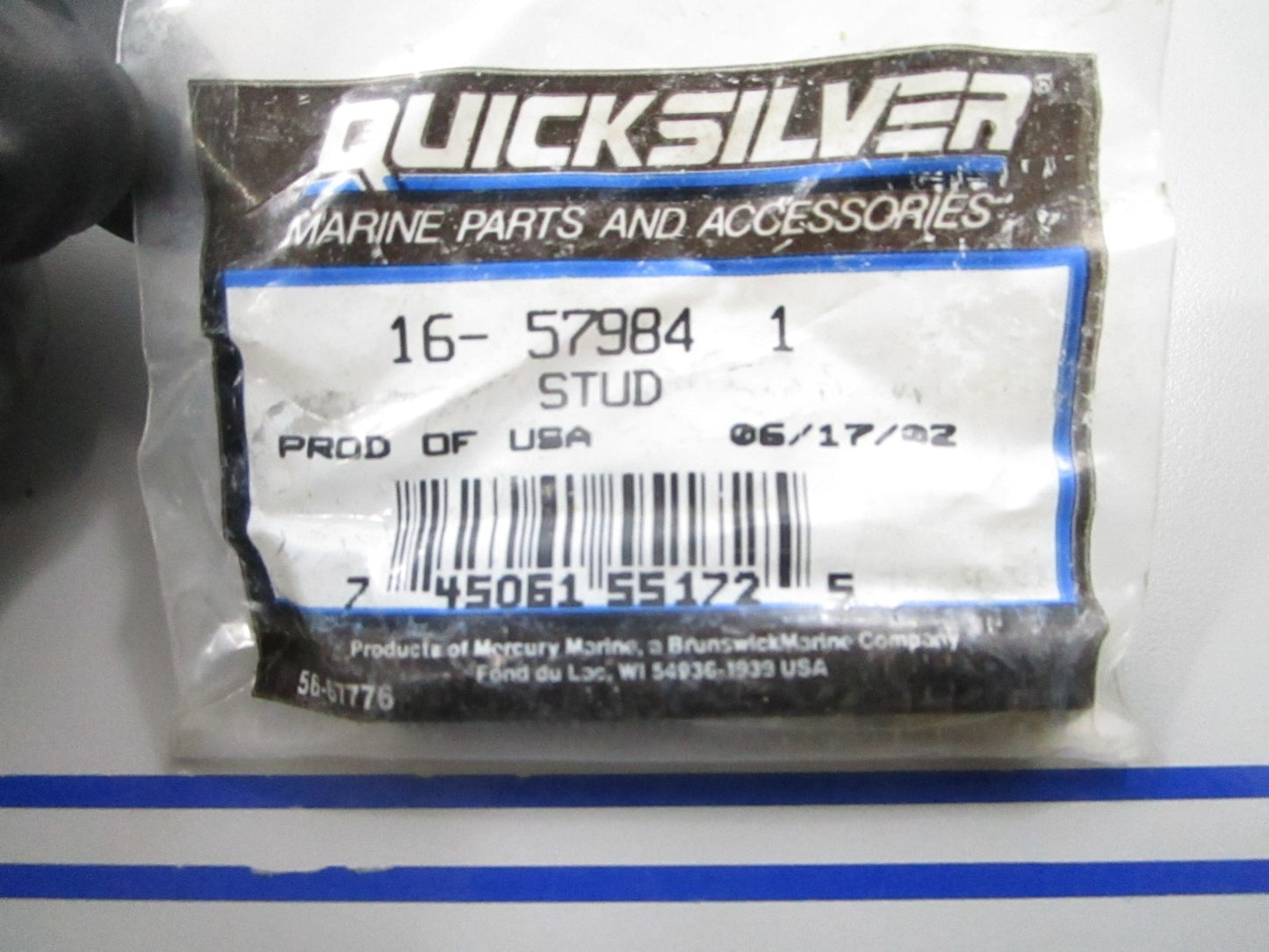 *NEW OEM* 0810 Mercury Quicksilver Stud 16-57984 1