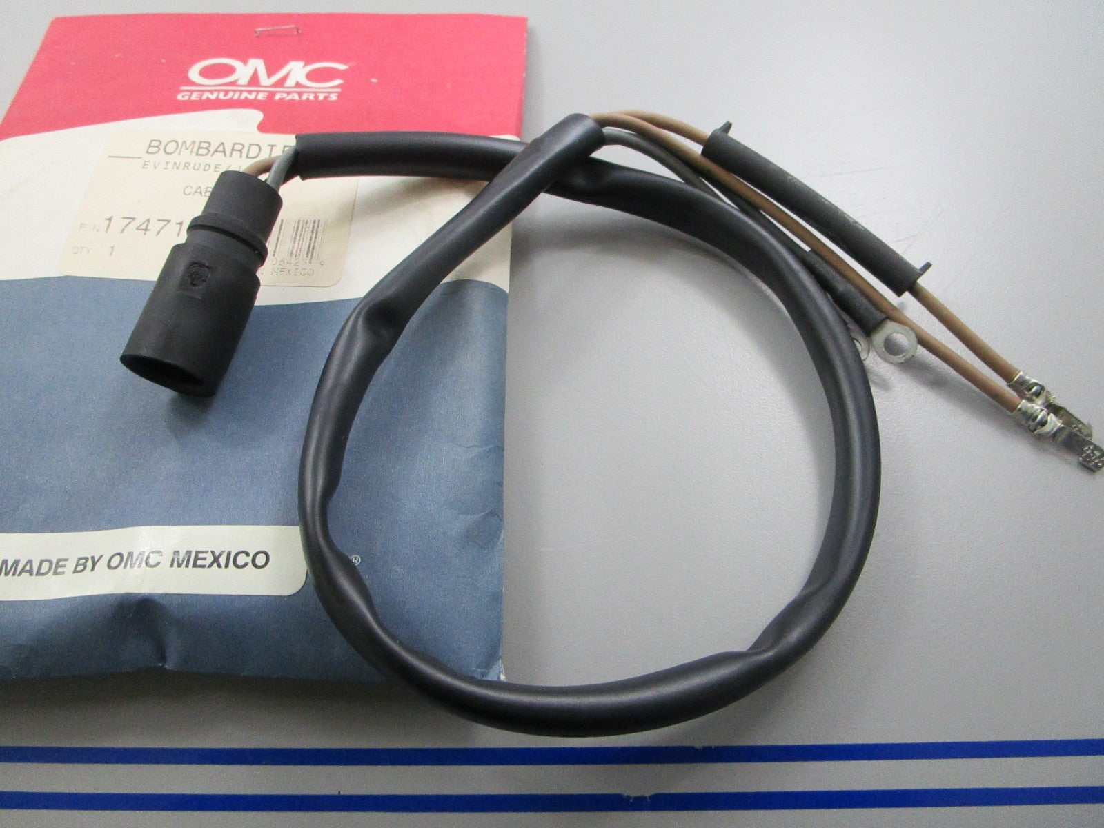 *NEW OEM* 0810 OMC Johnson Evinrude Warning Cable 174710 0174710