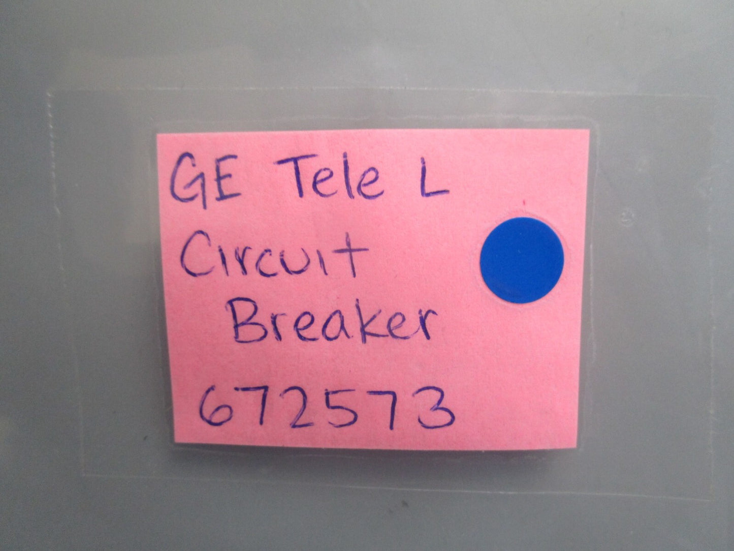*NEW* 0820 GE Tele L Circuit Breaker 672573