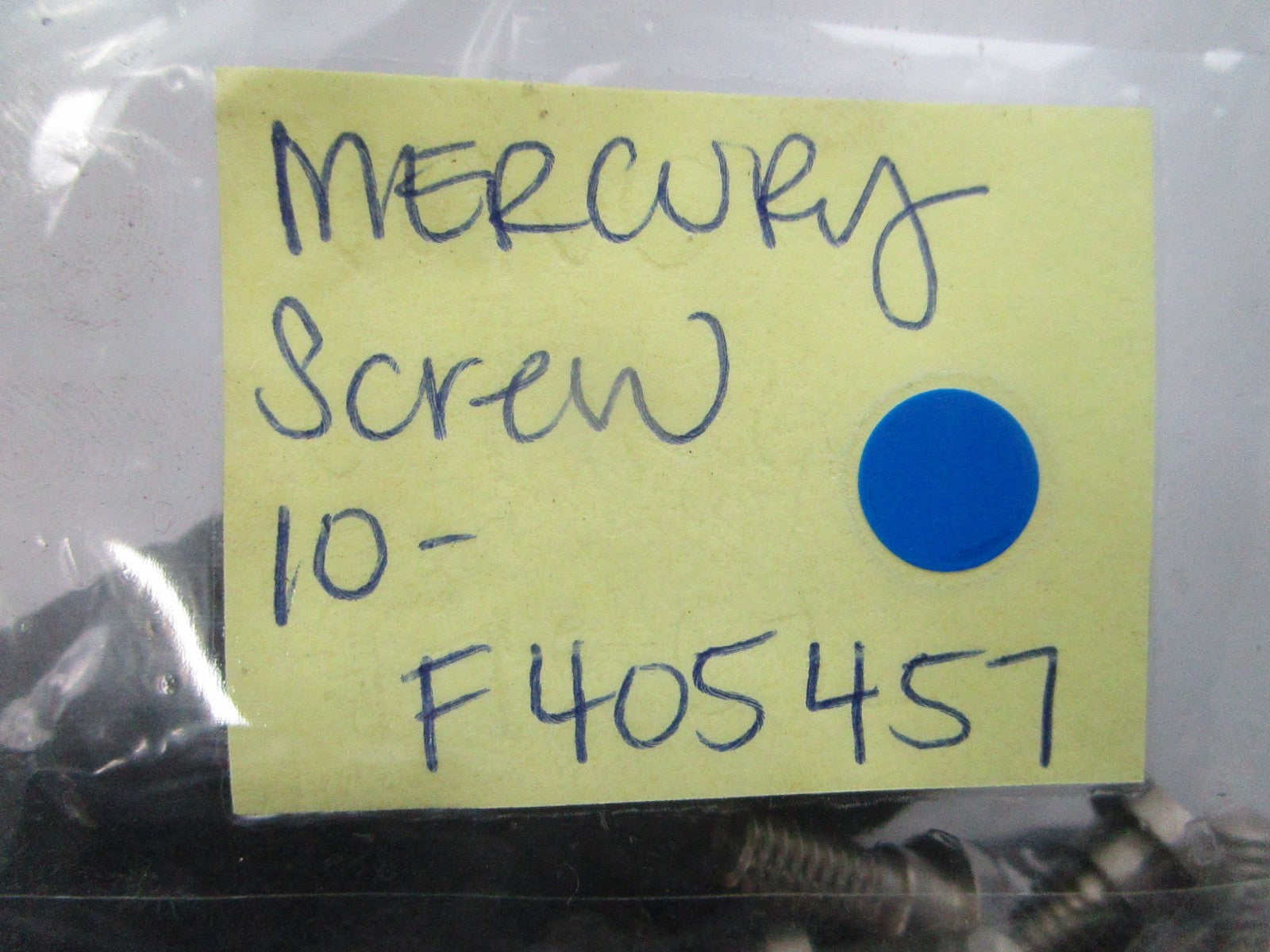 NEW OEM Mercury Quicksilver 10-F405457 Screw 0810