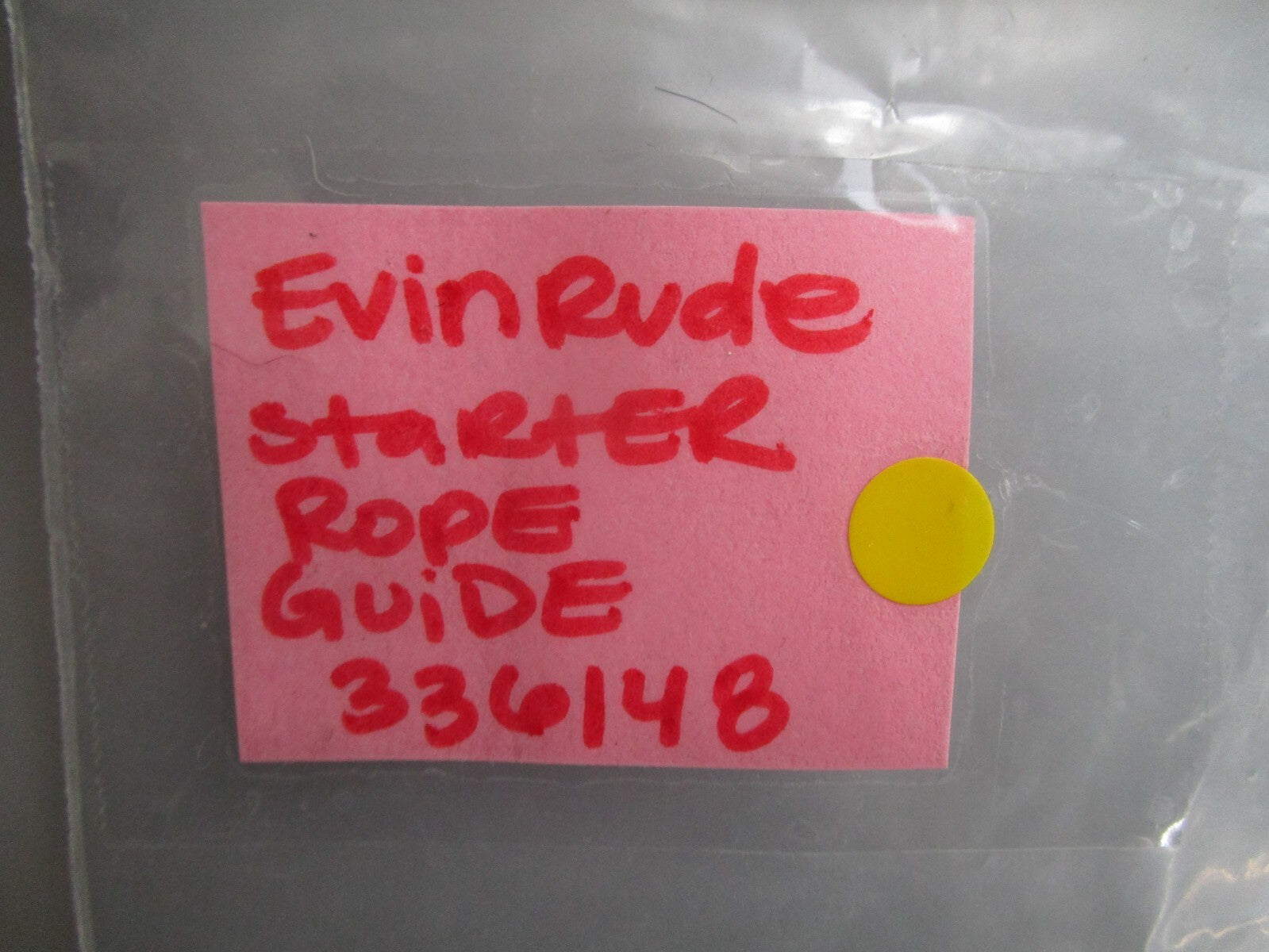 *NEW OEM* 0810 OMC Johnson Evinrude Starter Rope Guide 336148 0336148