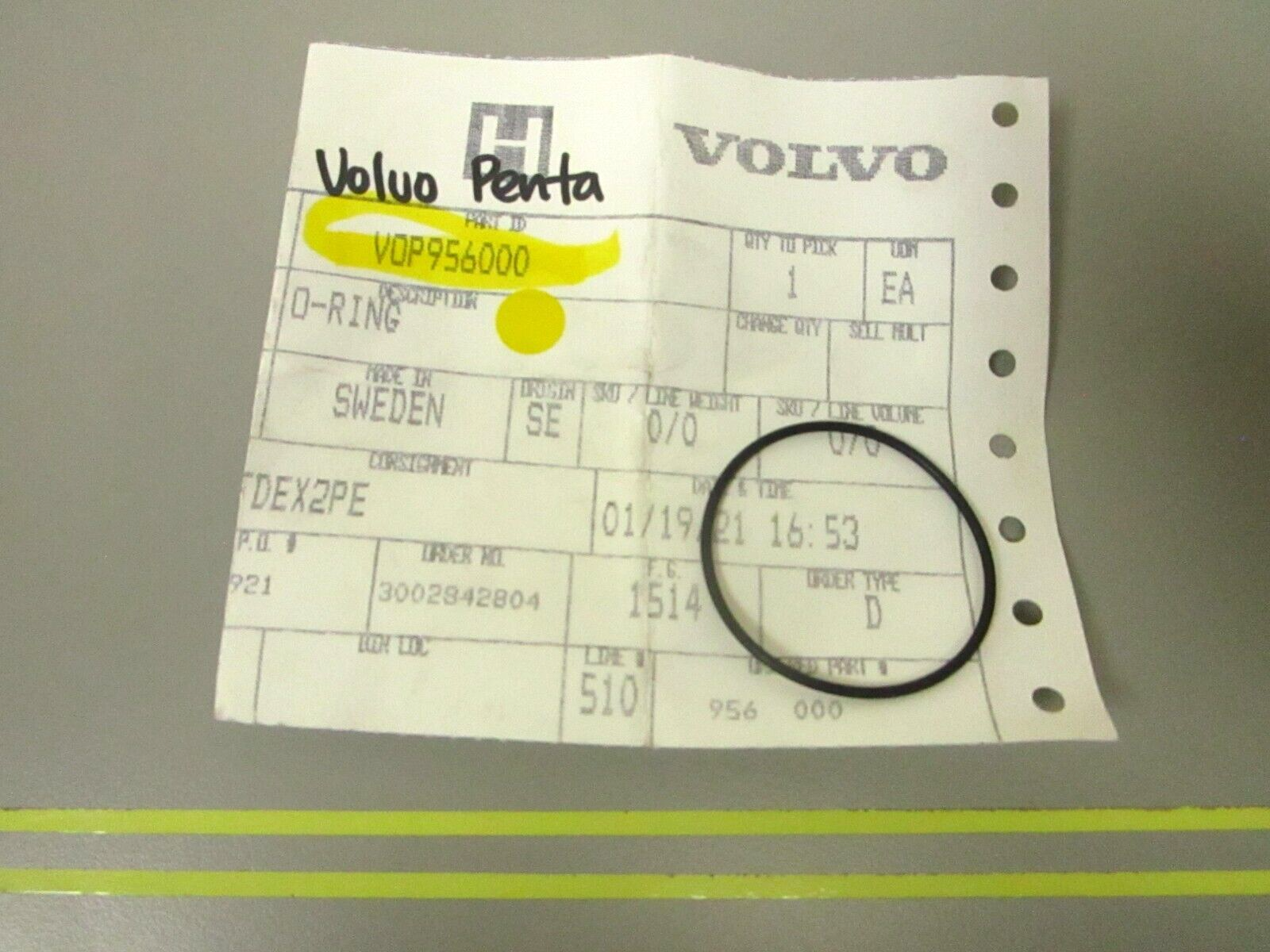 *NEW OEM* 0750 Volvo Penta O-RING 956000
