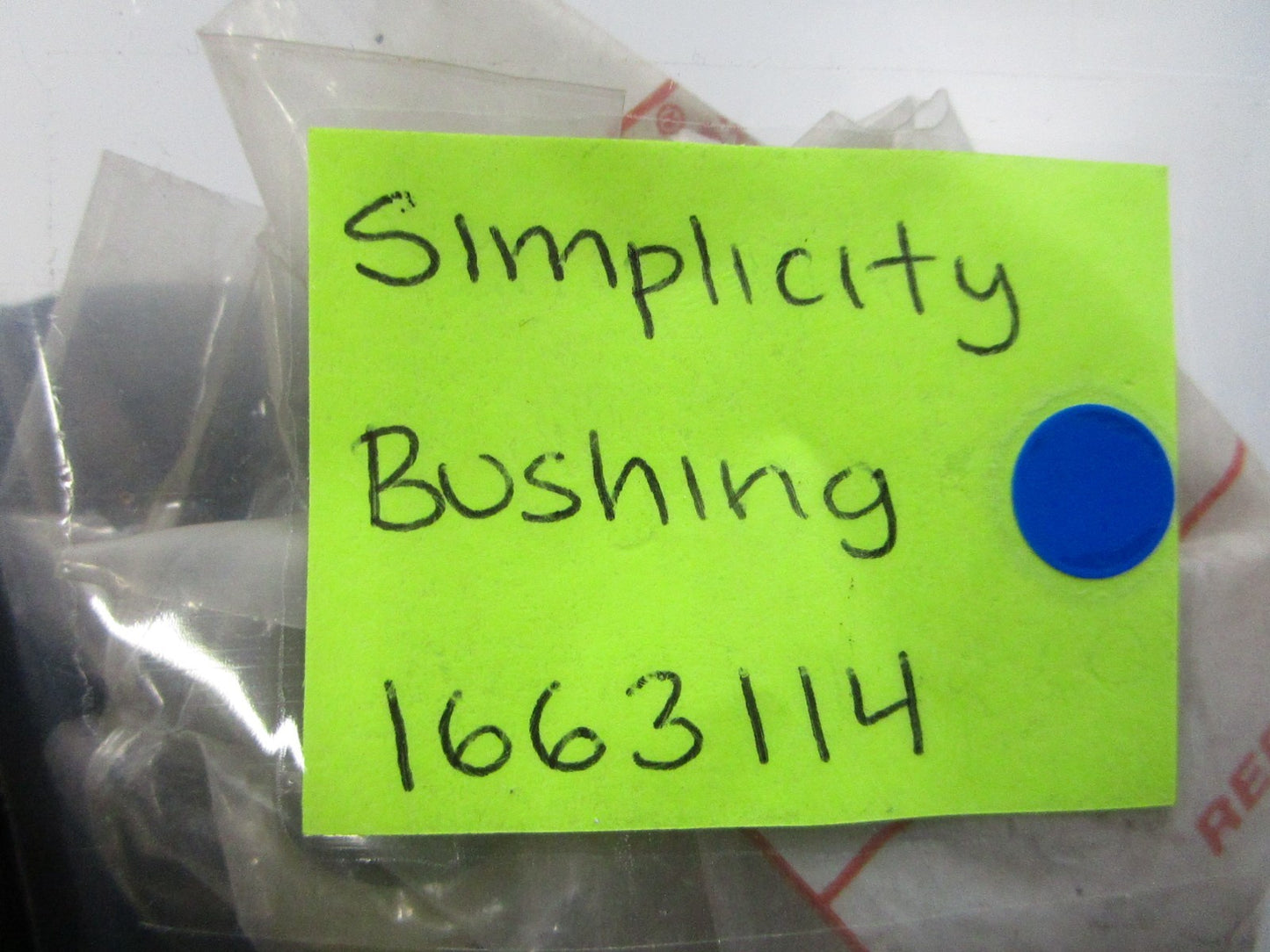 *NEW OEM* (LOT OF 3) 0810 Simplicity Bushing 1663114