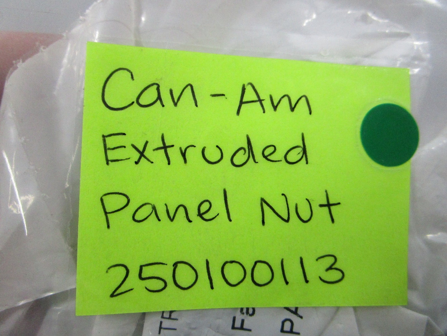 NEW OEM (LOT OF 5) 250100113 Can-Am Extruded Panel Nut 0810