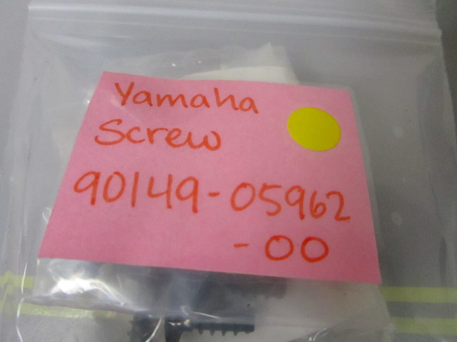 *NEW OEM* (LOT OF 5) 0810 Yamaha Screw 90149-05962-00