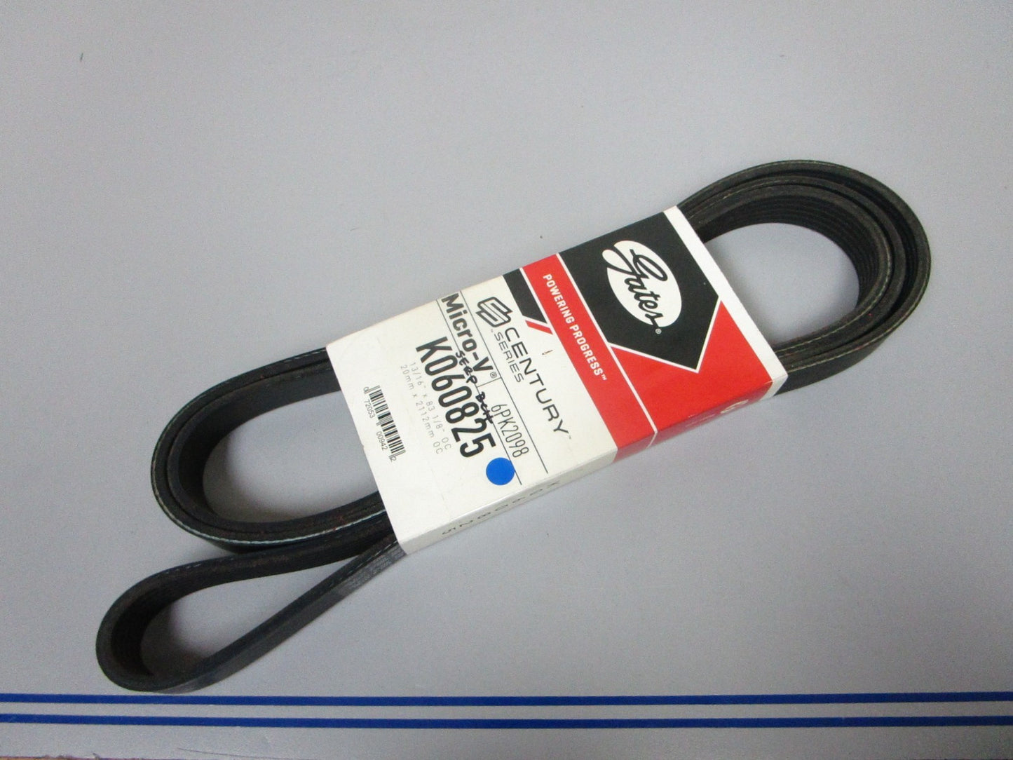 NEW K060825 Gates Micro-V 13/16" x 83 ⅛" Serpentine Belt 0720
