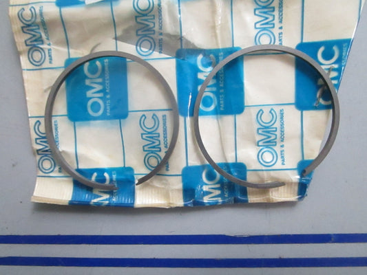 *NEW OEM* 0820 OMC Johnson Evinrude 2 Piston Ring Set 384312 0384312