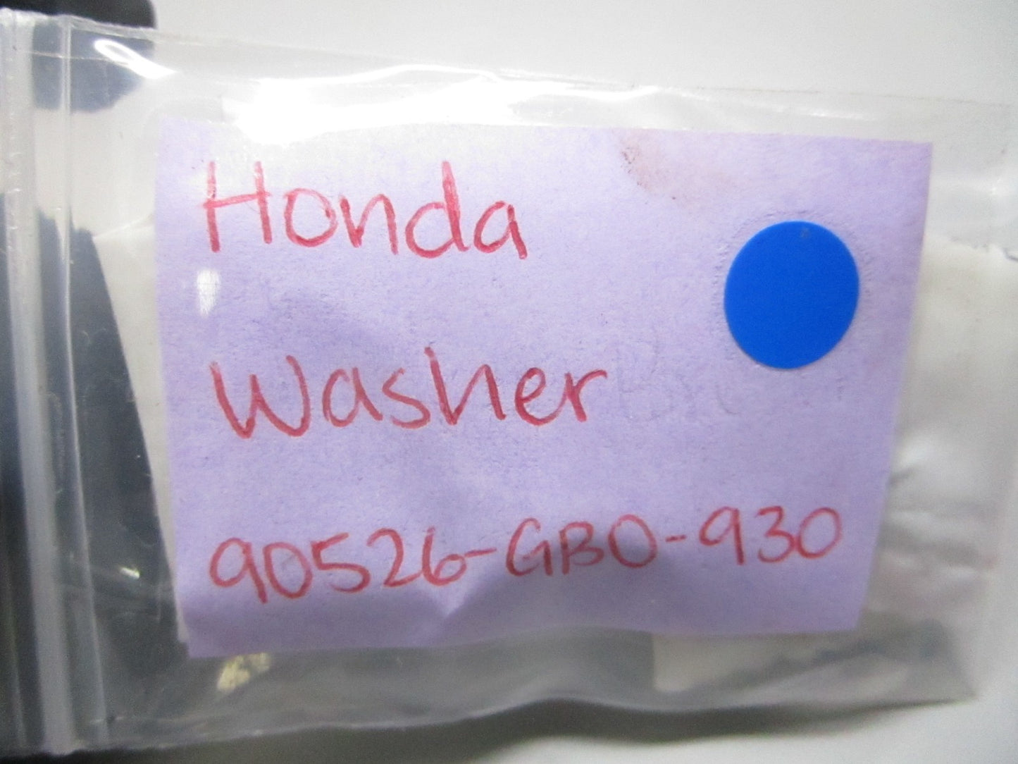 *NEW OEM* (LOT OF 2) 0810 Honda Washer 90526-GB0-930