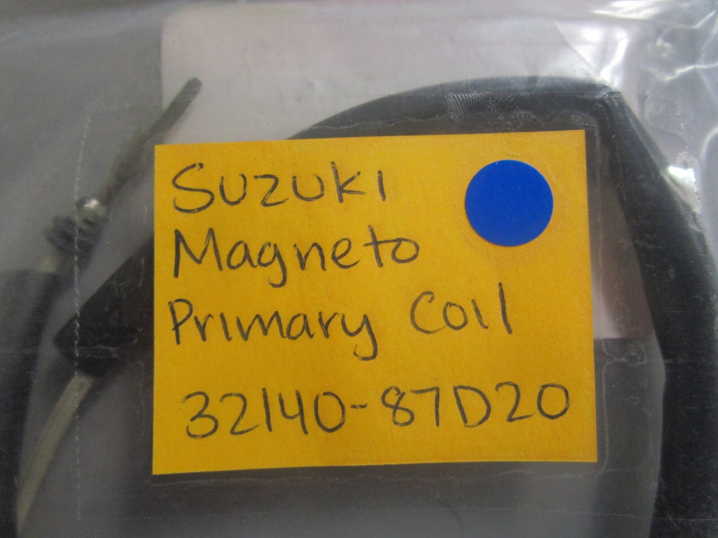 *NEW OEM* 0810 Suzuki Magneto Primary Coil 32140-87D20