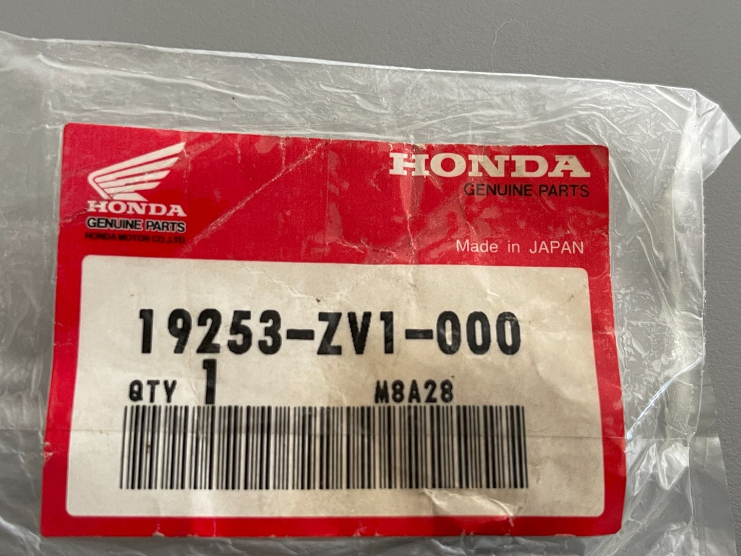 NEW OEM 19253-ZV1-000 Honda Water Tube Seal Ring 0810