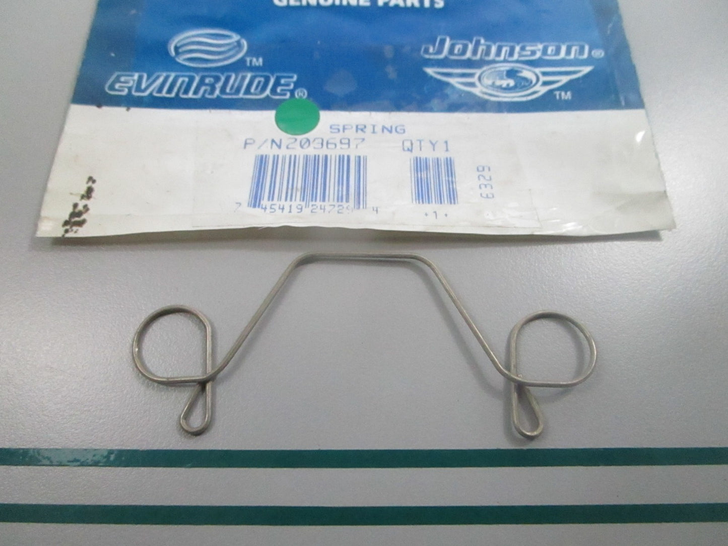 NEW OEM 203697 0203697 OMC Johnson Evinrude Spring 0810