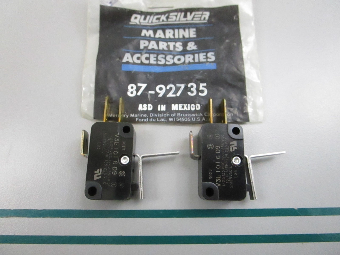 NEW OEM (LOT OF 2) 87-92735 Mercury Quicksilver Switch 0810