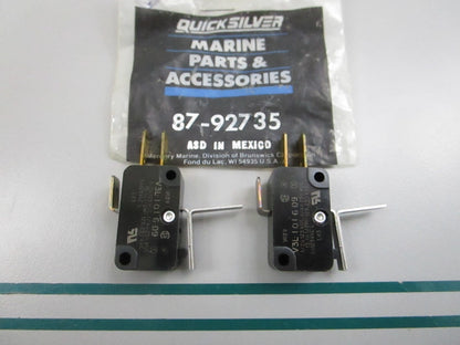 NEW OEM (LOT OF 2) 87-92735 Mercury Quicksilver Switch 0810