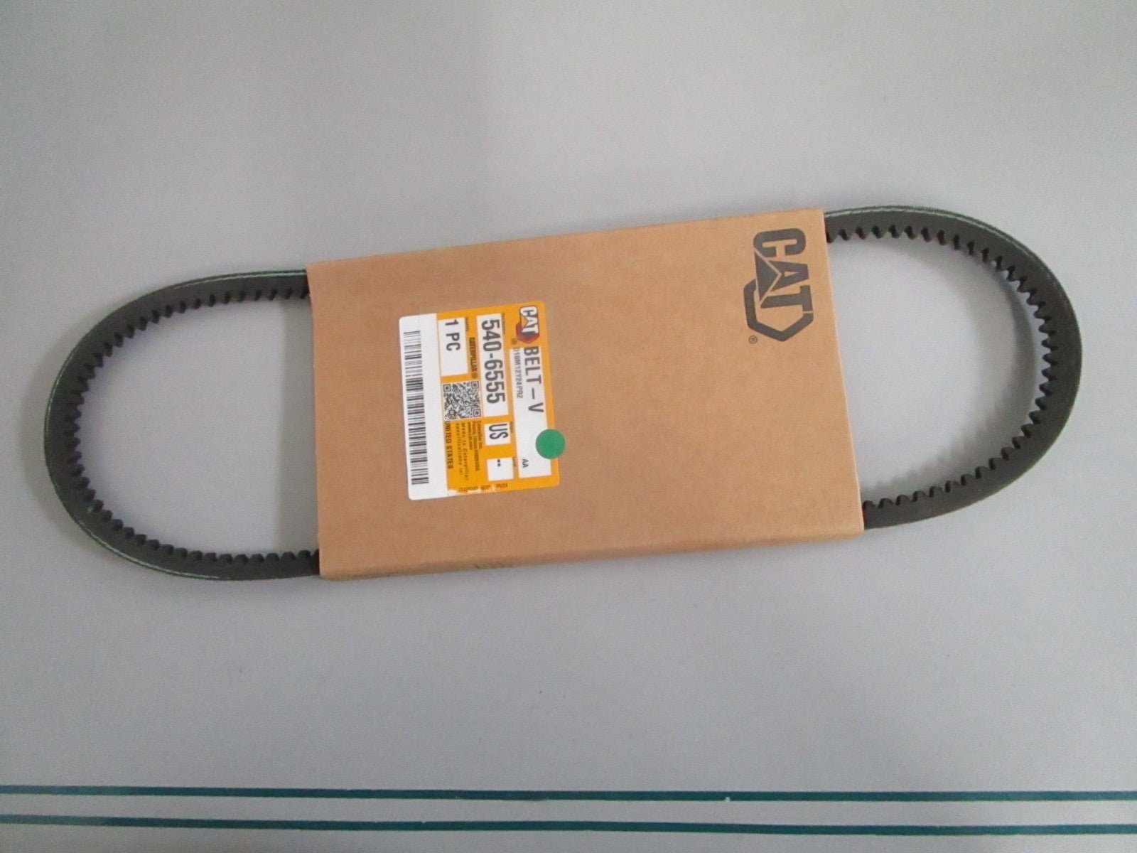 CAT NEW OEM Alternator V Belt 540-6555 Mini Excavator 301.5–304SR NOS Part 0820