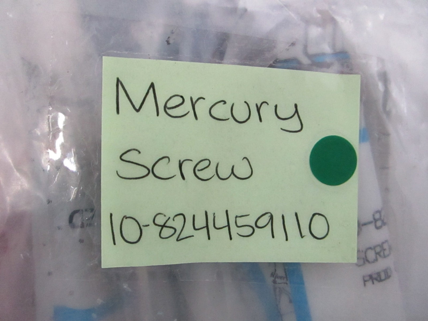 Mercury Quicksilver NEW OEM Screw 10-824459110 NOS (LOT OF 2) 0810