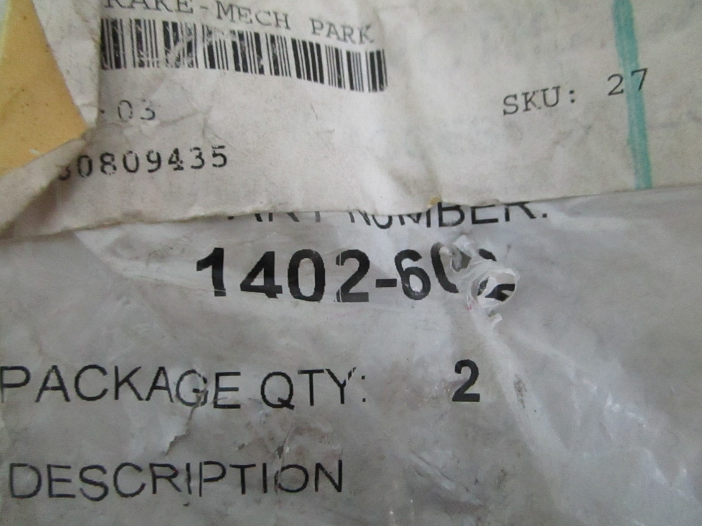 NEW OEM 1402-602 Arctic Cat Brake Pad Set 0820