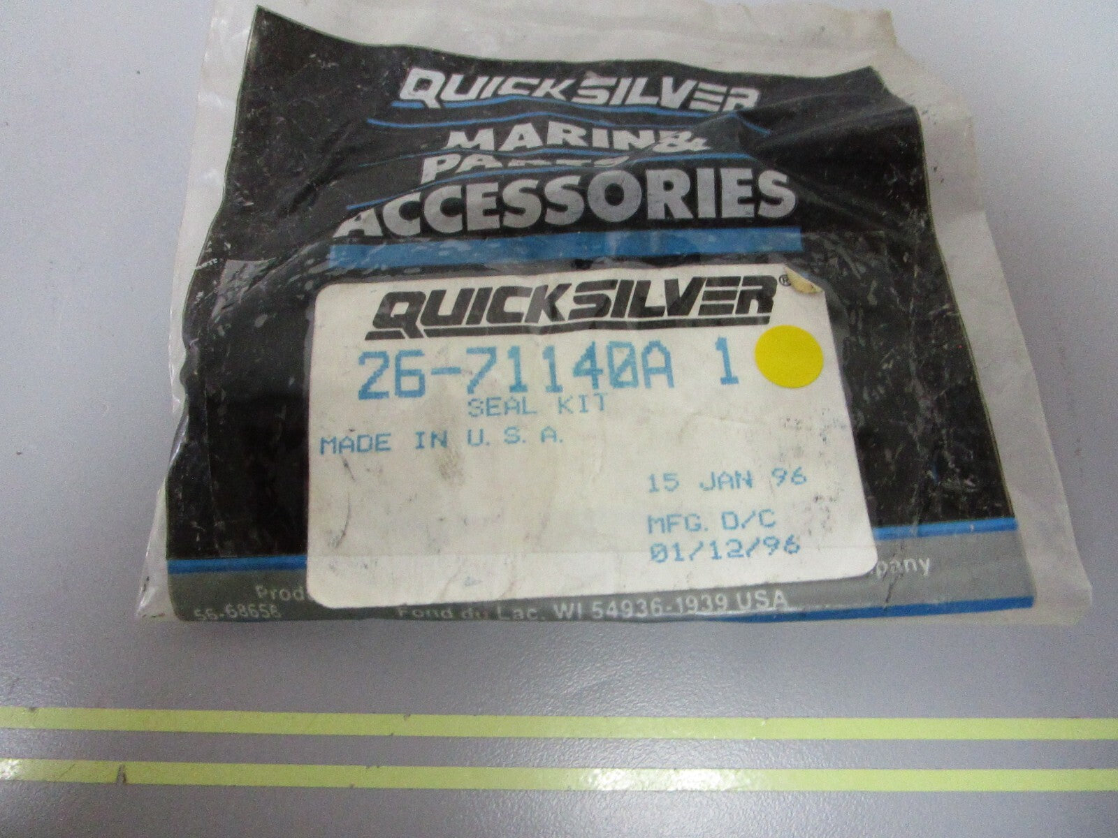 *NEW OEM* 0750 Mercury Quicksilver SEAL KIT 26-71140A 1