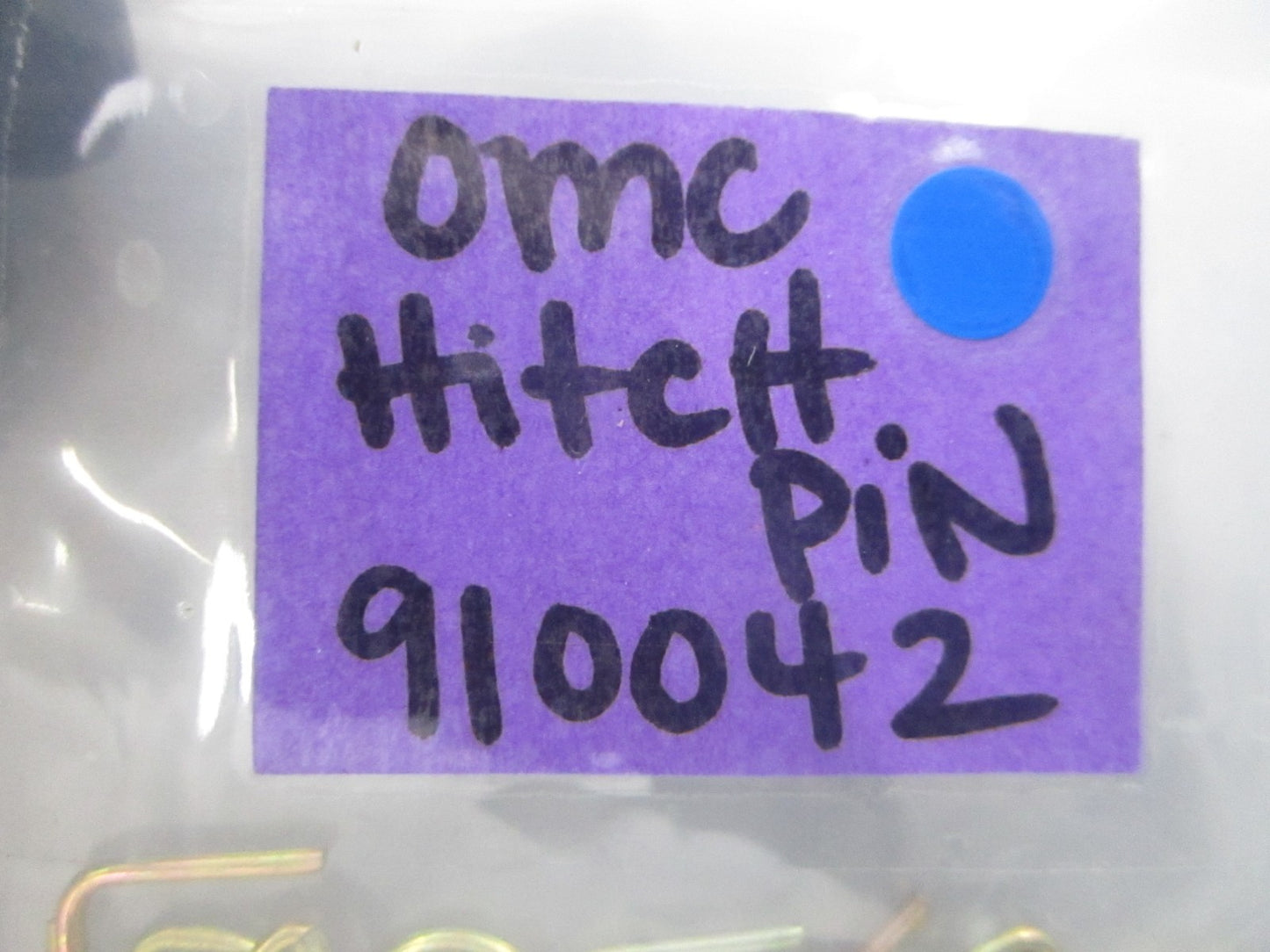 NEW OEM (LOT OF 2) 910042 0910042 OMC Johnson Evinrude Hitch Pin 0810