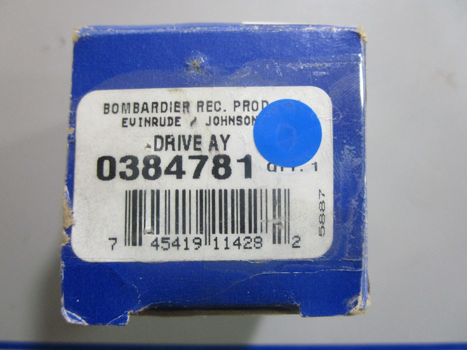 *NEW OEM* 0770 OMC Johnson Evinrude Drive Assembly 0384781