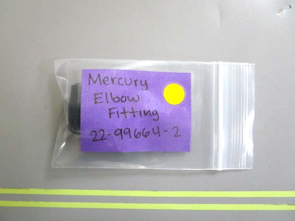 *NEW OEM* 0750 Mercury Quicksilver ELBOW FITTING 22-99664-2