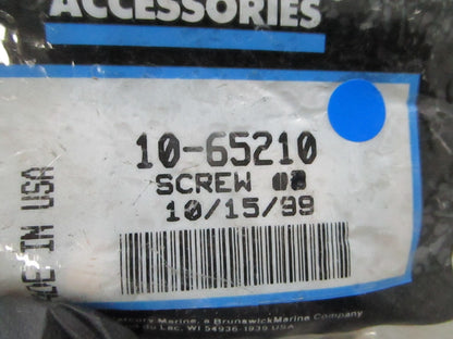 *NEW OEM* (LOT OF 3) 0810 Mercury Quicksilver Screw 10-65210