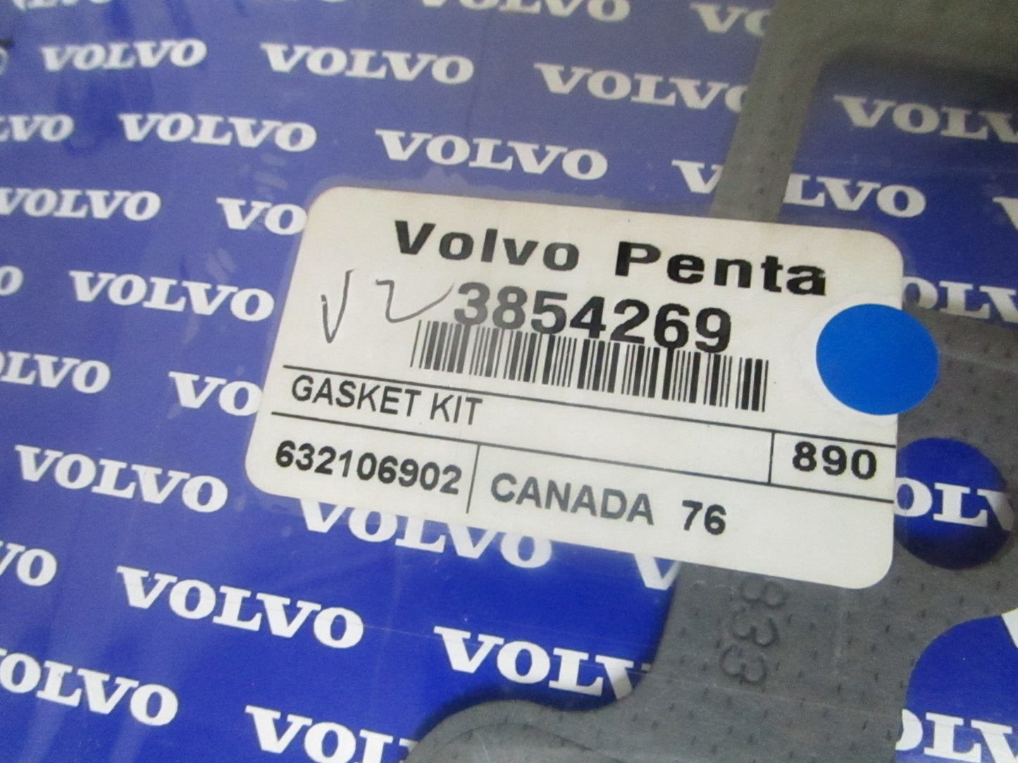 *NEW OEM* 0720 Volvo Penta Gasket Kit 3854269