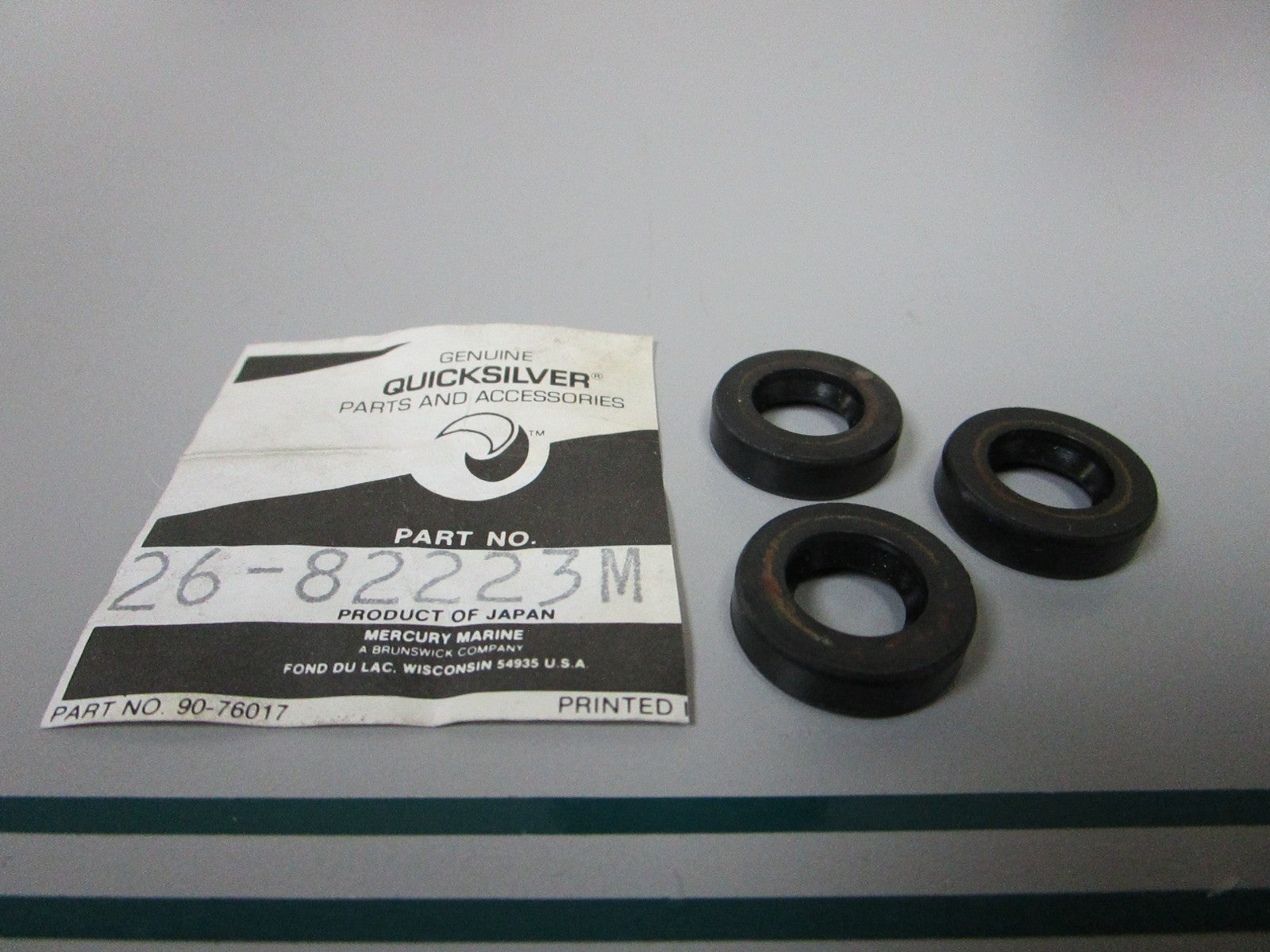 NEW OEM (LOT OF 3) 26-82223M Mercury Quicksilver Seal 0810
